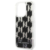 Karl Lagerfeld KLHCP14XLMNMK iPhone 14 Pro Max 6,7" hardcase czarny/black Liquid Glitter Monogram
