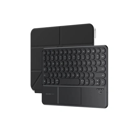Etui z klawiaturą AMAZINGTHING Minimal Case Keylite Combo na iPad Air M3 13" - czarne