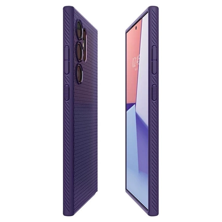 Etui Spigen Liquid Air na Samsung Galaxy S24 Ultra - fioletowe