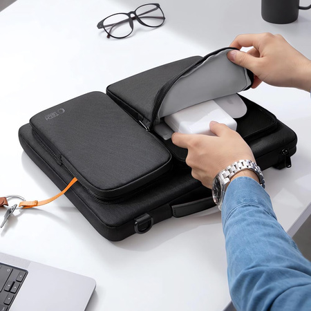 TECH-PROTECT DEFENDER TORBA NA LAPTOP 15-16 DO LENOVO DELL ASUS WODOODPORNA