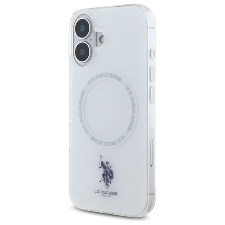 U.S. POLO ASSN. ETUI CASE DO IPHONE 16.1 DO MAGSAFE Z RINGIEM WYSOKA JAKOŚĆ