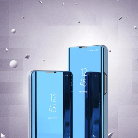HURTEL ETUI CASE CLEAR VIEW DO SAMSUNG GALAXY A22 4G Z KLAPKĄ PRZEZROCZYSTE