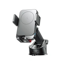 JOYROOM UCHWYT SAMOCHODOWY JR-ZS241S Z ŁADOWARKĄ INDUKCYJNĄ DO DES