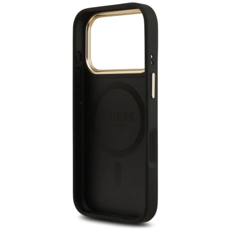 GUESS ETUI 4G PU CLASSIC LOGO MAGSAFE DO IPHONE 17 PRO LUKSUSOWA OCHRONA