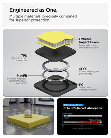 Spigen Tough Armor MagSafe, black - Samsung Galaxy S26+
