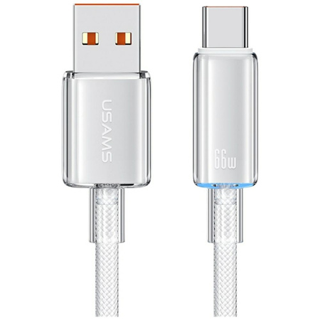 USAMS KABEL USB-A DO USB-C 6A DO TELEFONÓW 1,2M ZASILANIE SZYBKIE