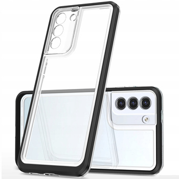 HURTEL ETUI DO SAMSUNG GALAXY S22+ 3W1 ŻELOWY POKROWIEC Z RAMKĄ PRZEJŻYSTY