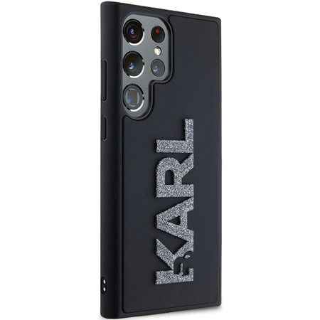 KARL LAGERFELD POKROWIEC DO SAMSUNG GALAXY S24 ULTRA 3D RUBBER GLITTER LOGO