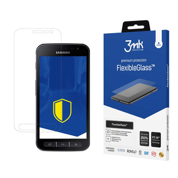 3MK FLEXIBLEGLASS SZKŁO HYBRYDOWE DO SAMSUNG GALAXY XCOVER 4 PEŁNEGO