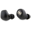 Słuchawki Bluetooth TWS Guess 4G Metal ze stacją dokującą ENC - czarne