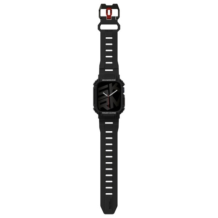 Skinarma pasek+etui Mecha 2in1 Apple     Watch 45/44mm czarny/black