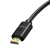 Baseus kabel przewód HDMI 2.0 4K 60 Hz 3D HDR 18 Gbps 3 m czarny (CAKGQ-C01)