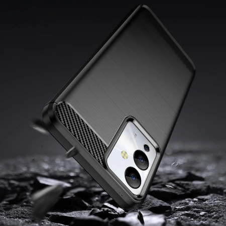 HURTEL ETUI CASE POKROWIEC CARBON DO INFINIX NOTE 12I ELASTYCZNY SILIKONOWY