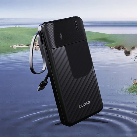 DUDAO POWERBANK K11 PRO 20000MAH Z WBUDEDOWNYMI KABLAMI DO TELEFONÓW