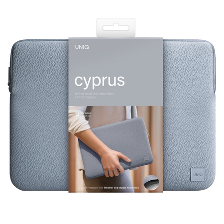 UNIQ TORBA CYPRUS LAPTOP SLEEVE 14 DO 14 CALOWEGO LAPTOPA WATER-RESISTANT