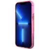 Etui Guess GUHCP14XLC4PSGP na iPhone 14 Pro Max 6.7" - różowe Liquid Glitter 4G Transculent
