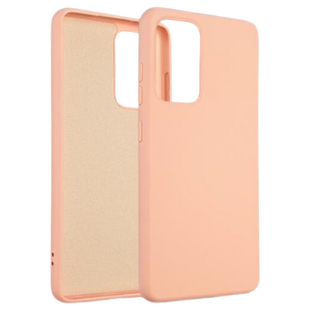 BELINE SILIKONOWE ETUI DO SAMSUNG GALAXY S21+ OCHRONA TELEFONU ZŁOTO RÓŻOWE