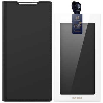 Dux Ducis Skin Pro etui do Realme GT Neo 5 / Realme GT3 pokrowiec z klapką portfel na kartę podstawka czarne