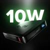 Powerbank SBS HD 10W 5000mAh USB-C z wyświetlaczem LCD - czarny