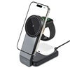 TECH-PROTECT ŁADOWARKA BEZPRZEWODOWA DO MAGSAFE IPHONE 12 13 14 3IN1 QI 15W