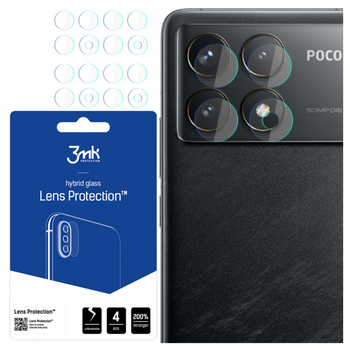 3MK LENS PROTECTION DO POCO F6 PRO OCHRONA OBIEKTYWU Z TECHNOLOGIĄ
