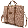 Torba Guess GCube Stripes GUCB15HGCFSEW na laptopa 16" - brązowa