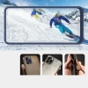 HURTEL ETUI POKROWIEC CLEAR 3IN1 DO SAMSUNG GALAXY A42 5G ŻELOWY Z RAMKĄ