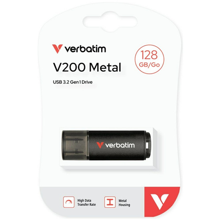 VERBATIM PENDRIVE 128GB USB-A DO LAPTOPA KOMPUTERA SZYBKIE PRZENOSZENIE