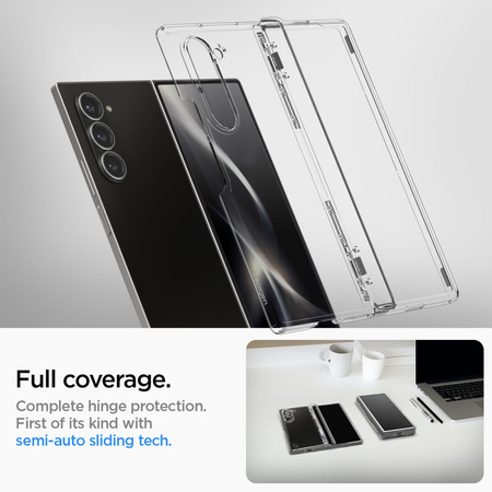 SPIGEN ULTRA HYBRID PRO GALAXY Z FOLD 6 CRYSTAL CLEAR