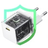 BASEUS ŁADOWARKA SIECIOWA PALM 1C 20W Z KABLEM USB-C 60W DO IPHONE 12 13