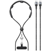 USAMS KABEL USB C PRZEWÓD DO TELEFON LAPTOP SZYBKIE ŁADOWANIE 100W