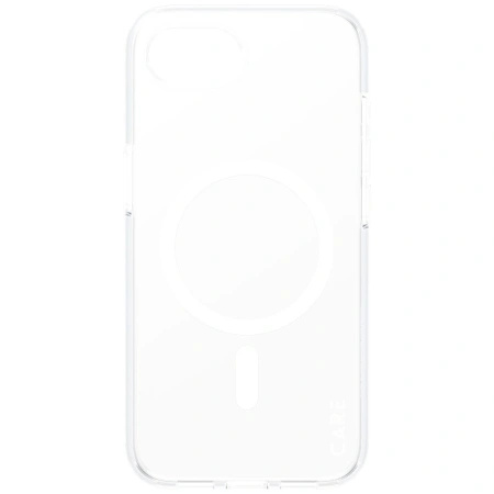 Etui CARE by PanzerGlass Flagship Urban Combat White MagSafe na iPhone 16e - przezroczyste