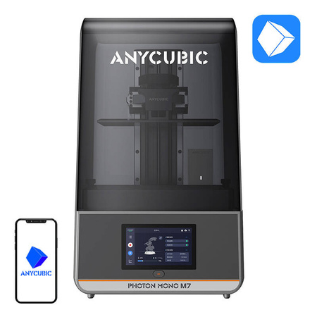 ANYCUBIC DRUKARKA 3D PHOTON MONO M7 DO DRUKOWANIA Z WYSOKĄ ROZDZIELCZOŚCIĄ
