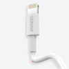 Dudao przewód kabel USB / Lightning 3A 1m biały (L1L white)