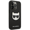 Karl Lagerfeld KLHCP14LSAPCHK iPhone 14 Pro 6,1" hardcase czarny/black Saffiano Choupette Head Patch