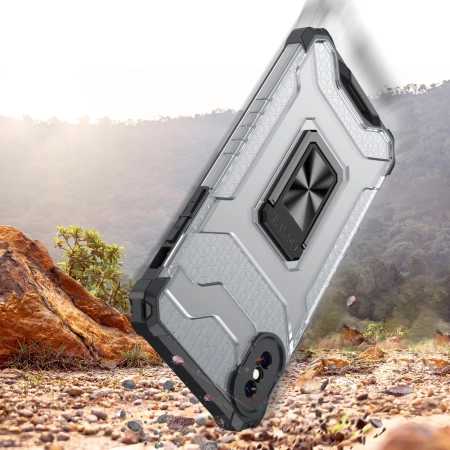 HURTEL CRYSTAL RING CASE PANCERNE ETUI DO IPHONE XS MAX MAGNETYCZNY UCHWYT