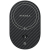 Uchwyt samochodowy z ładowarką           bezprzewodową PITAKA MagEZ Pro 2 Qi2 15W NFC Magsafe czarno szary