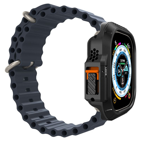 Spigen Lock Fit, black - Apple Watch Ultra 3/2/1