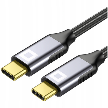 CO2 KABEL USB-C SZYBKIE ŁADOWANIE DO SAMSUNG APPLE USB TYP C PD 5A 240W 1M