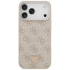 GUESS ETUI LEATHER 4G TRIANGLE STRASS DO MAGSAFE IPHONE 17 PRO MAX