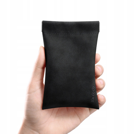 MCDODO ETUI WOREK POKROWIEC NA AKCESORIA ZAMYKANY AUTOMATYCZNIE CZARNY (L)