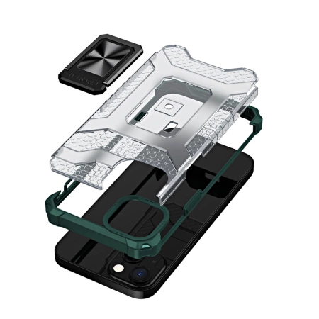 HURTEL PANCERNE ETUI DO IPHONE 13 MINI Z MAGNETYCZNYM UCHWYTEM CRYSTAL RING