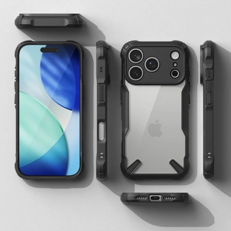 RINGKE ETUI FUSION X DO IPHONE 17 PRO MAX Z PODWÓJNĄ OCHRONĄ
