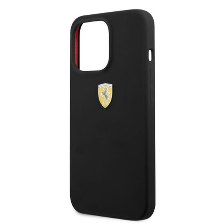 Ferrari FESSIHMP13XBK iPhone 13 Pro Max 6,7" czarny/black hardcase Silicone MagSafe