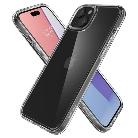 Spigen Crystal Hybrid, crystal clear - iPhone 15 Plus