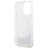 Etui Guess GUHCP14XLCSGSGH na iPhone 14 Pro Max 6.7" - białe Liquid Glitter Marble