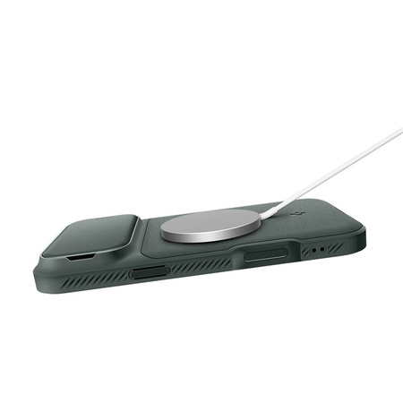 Spigen Optik Armor MagSafe, abyss green - iPhone 17 Pro Max