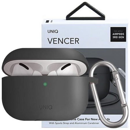 UNIQ etui Vencer AirPods Pro Silicone szary/charcoal dark grey