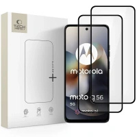 TECH-PROTECT SZKŁO HARTOWANE GLASS FIT+ DO MOTOROLA MOTO G56 5G OCHRONNE 2