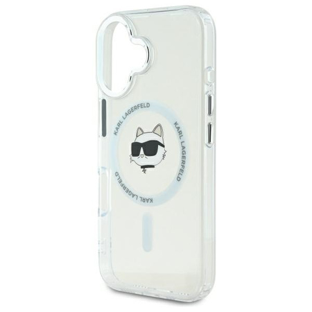 KARL LAGERFELD ETUI HARDCASE DO IPHONE 16 PLUS 6.7 DO MAGSAFE METAL